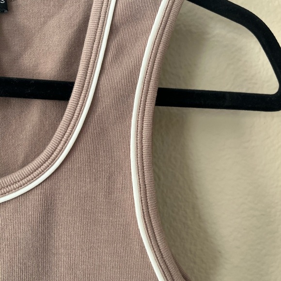 Sincerely Jules Women's Beige Tank Top - Picture 2 of 3